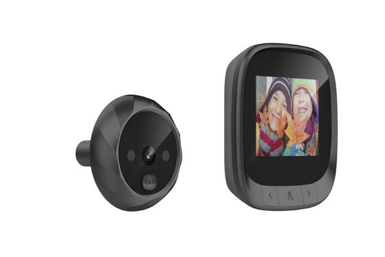 2.4inch Peephole Digital Door Viewer Video Doorbell Peephole Door Eye Camera With Bell Push For House