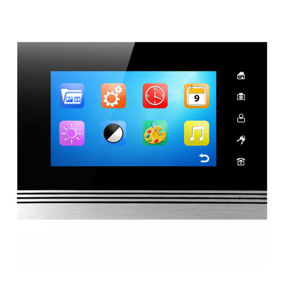 HD 4 Wire Video Intercom System Unlocking Monitoring Ring Doorbell For Villa