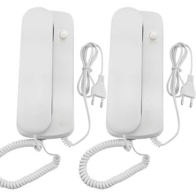 2 Way Audio Video Doorbell Intercom System 220V AC For Apartment